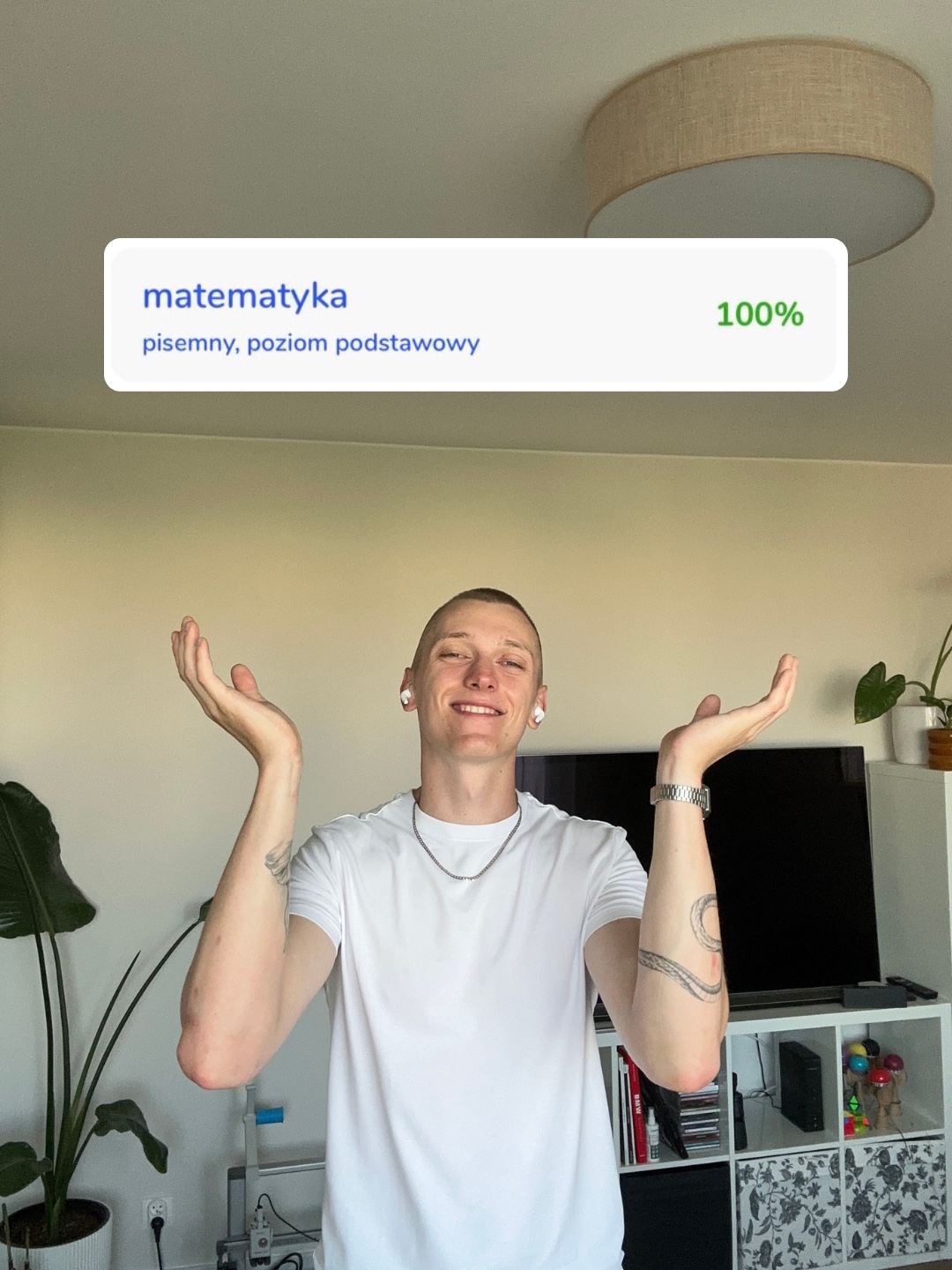 Wynik matury z matematyki na poziomie podstawowym: 100%