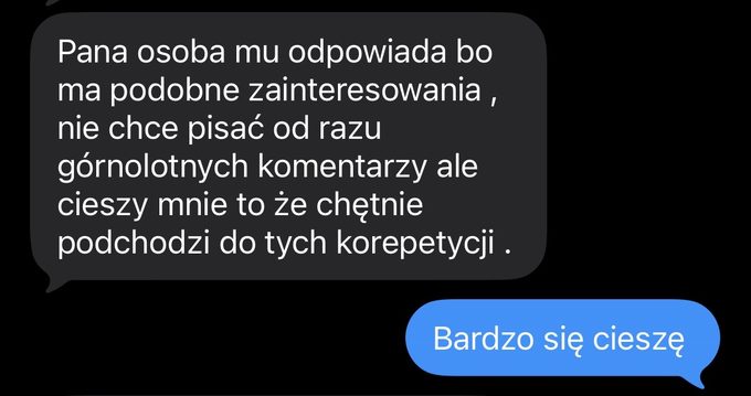 Rodzic: syn chętnie podchodzi do zajęć.